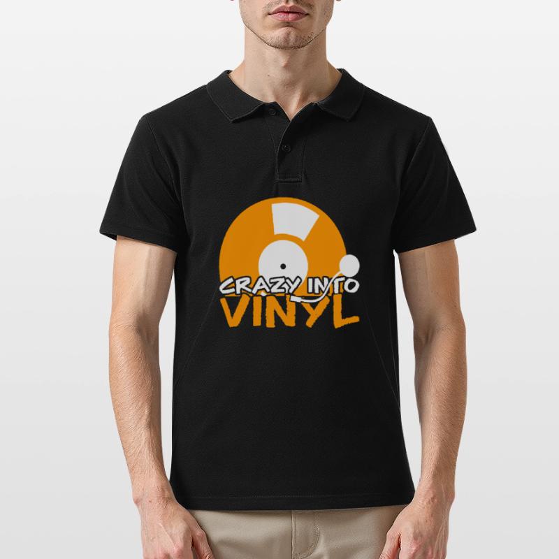 Record Turntable Men's Polo Shirt