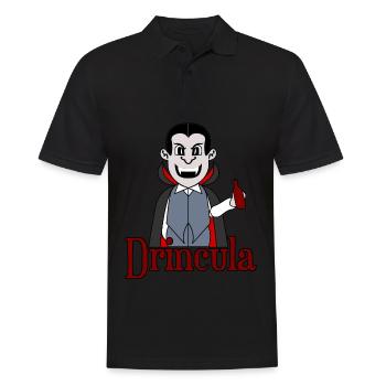 Bière Boire de l’alcool Vampire Schnaps - Polo Homme - noir - Devant - Kai (181cm)