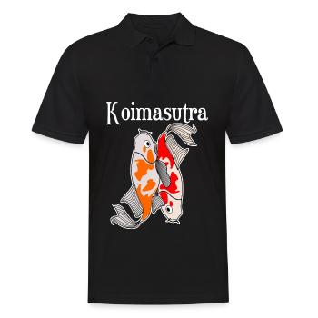Carpe Koï Koimasutra Kois - Polo Homme - noir - Devant - Kai (181cm)