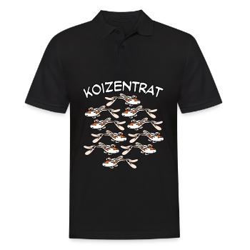 Koi Konzentrat Karpfen Koizentrat Kois - Männer Poloshirt - Schwarz - Vorne - Kai (181cm)