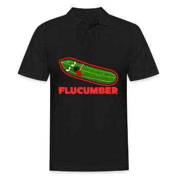 Kranke Gurke Flucumber Gurken - Männer Poloshirt - Schwarz - Vorne - Kai (181cm)