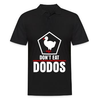 Dodo Vegan Veganer Dodos - Polo Homme - noir - Devant - Kai (181cm)