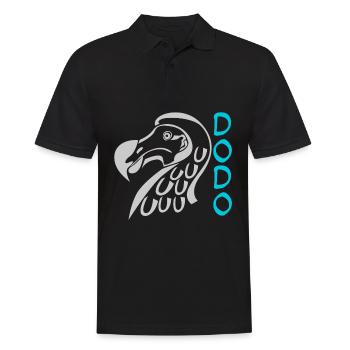 Dodo Bird Dodos - Men's Polo Shirt - black - Front - Kai (181cm)