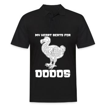 Dodo Veganer Vegan Dodos - Polo Homme - noir - Devant - Kai (181cm)