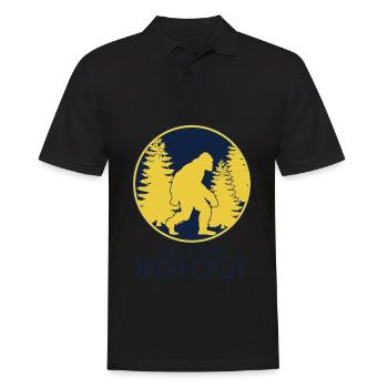 Bigfoot Sasquatch - Men's Polo Shirt - black - Front - Kai (181cm)