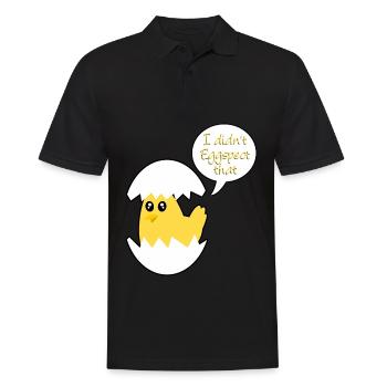 Chicken Eggs Chicken Egg Egg Chicken - Men's Polo Shirt - black - Front - Kai (181cm)