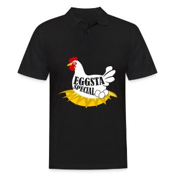 Chicken Eggs Egg Chicken Egg - Men's Polo Shirt - black - Front - Kai (181cm)