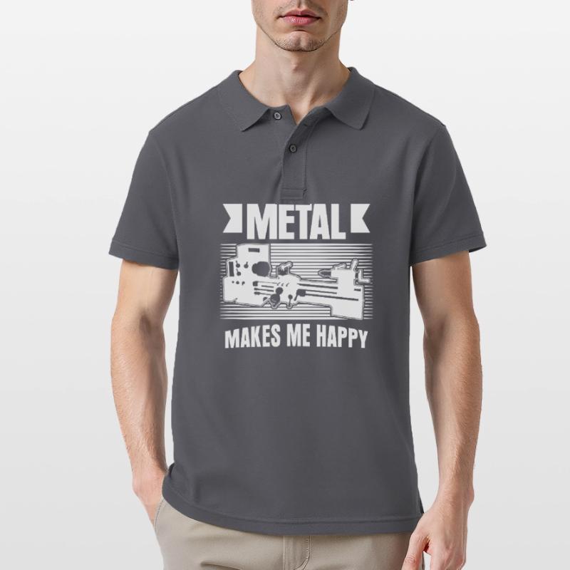Chipper Lathe operator Cutting machine operator Men's Polo Shirt