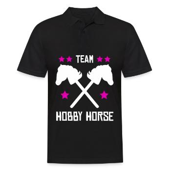Hobby Horse Team Hobby Horsing - Polo Homme - noir - Devant - Kai (181cm)