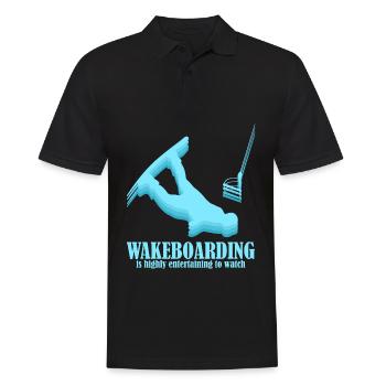 Wakeboarding Wakeboarder Wakeboard - Polo Homme - noir - Devant - Kai (181cm)