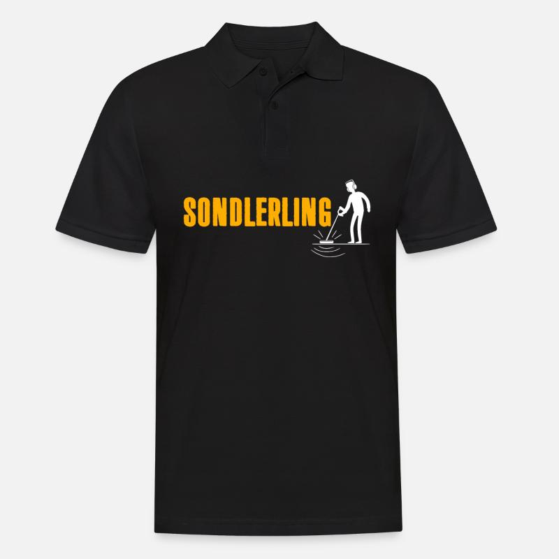 Sondes détectrices de métaux Sondler - Polo Homme - noir