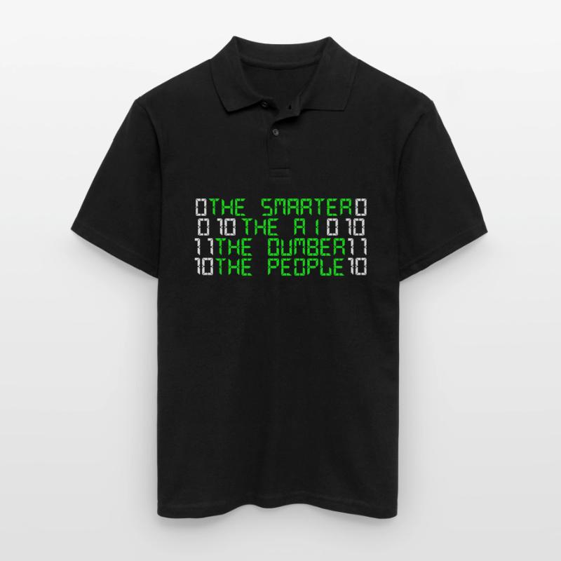 Admin Artifical Intelligence Programmer Men's Polo Shirt