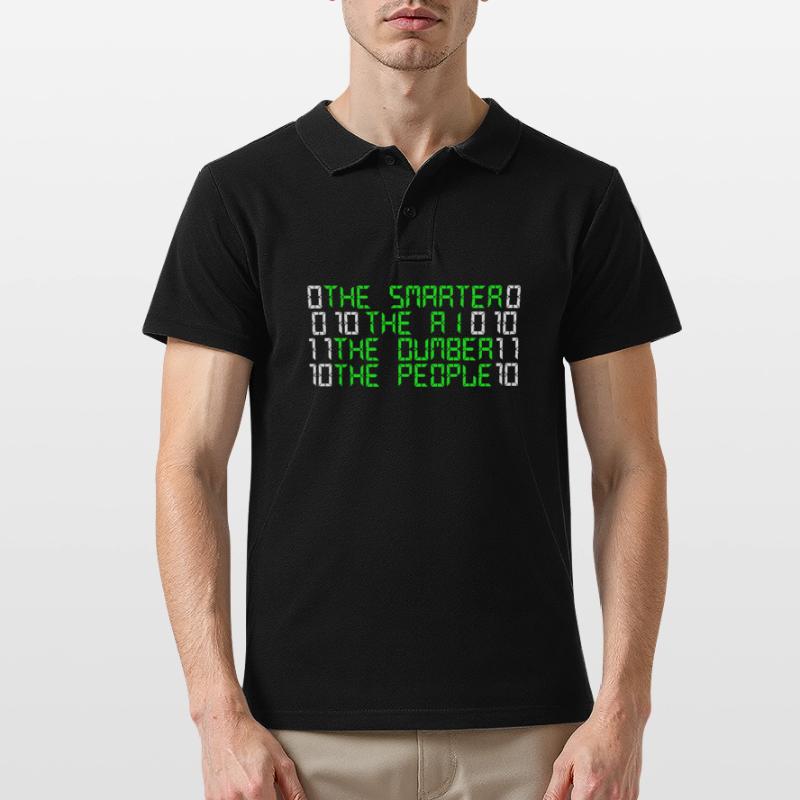 Admin Artifical Intelligence Programmer Men's Polo Shirt