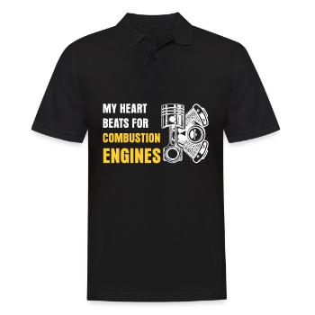 Tuner mécanicien Essence Diesel Tuning - Polo Homme - noir - Devant - Kai (181cm)