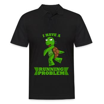 Courir Tortue Course Sports - Polo Homme - noir - Devant - Kai (181cm)