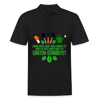 Landscaping Gardeners Landscaping Farmers Garden - Men's Polo Shirt - black - Front - Kai (181cm)