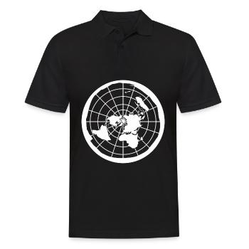 Cartes du monde Carte du monde Globe World Tour - Polo Homme - noir - Devant - Kai (181cm)