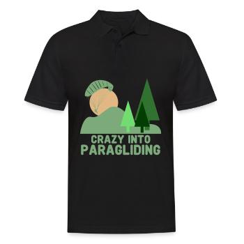 Parapente Parapente Gleitschirm - Polo Homme - noir - Devant - Kai (181cm)