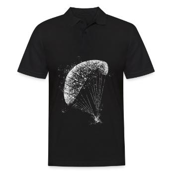 Parapente Gleitsegeln Parapente - Polo Homme - noir - Devant - Kai (181cm)
