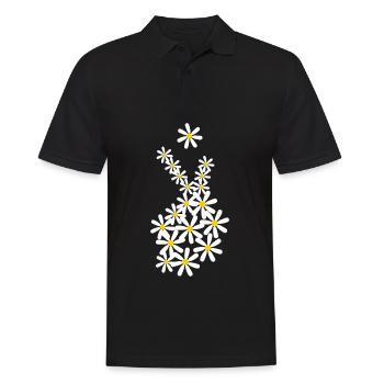 Daisy Kpop Korean Pop Music K-Pop - Men's Polo Shirt - black - Front - Kai (181cm)