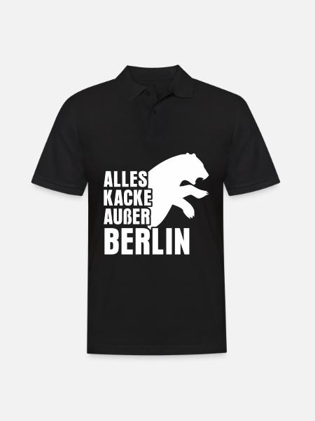 Berlin Spandau Berliner - Men's Polo Shirt - black