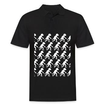 Singe beaucoup de singes - Polo Homme - noir - Devant - Kai (181cm)