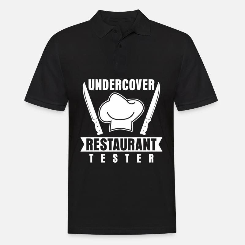 Testeur de restaurant Restaurant Essen - Polo Homme - noir