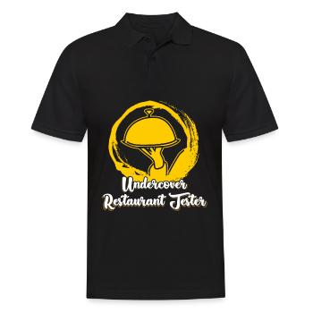 Testeur de restaurant - Polo Homme - noir - Devant - Kai (181cm)