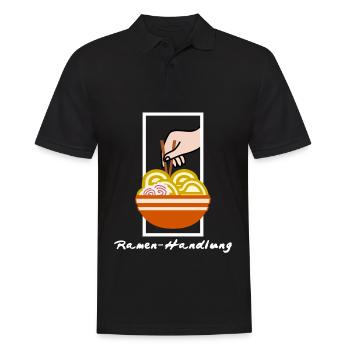 Ramen Nudelsuppe Anime Nudeln - Männer Poloshirt - Schwarz - Vorne - Kai (181cm)