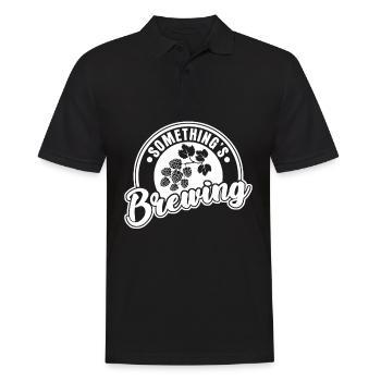 Brasserie de bière Brasserie de houblon de bière - Polo Homme - noir - Devant - Kai (181cm)