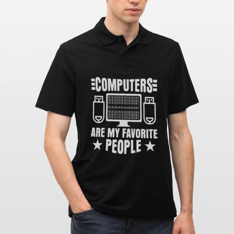 Admin Programmer Computer Scientist Men's Polo Shirt