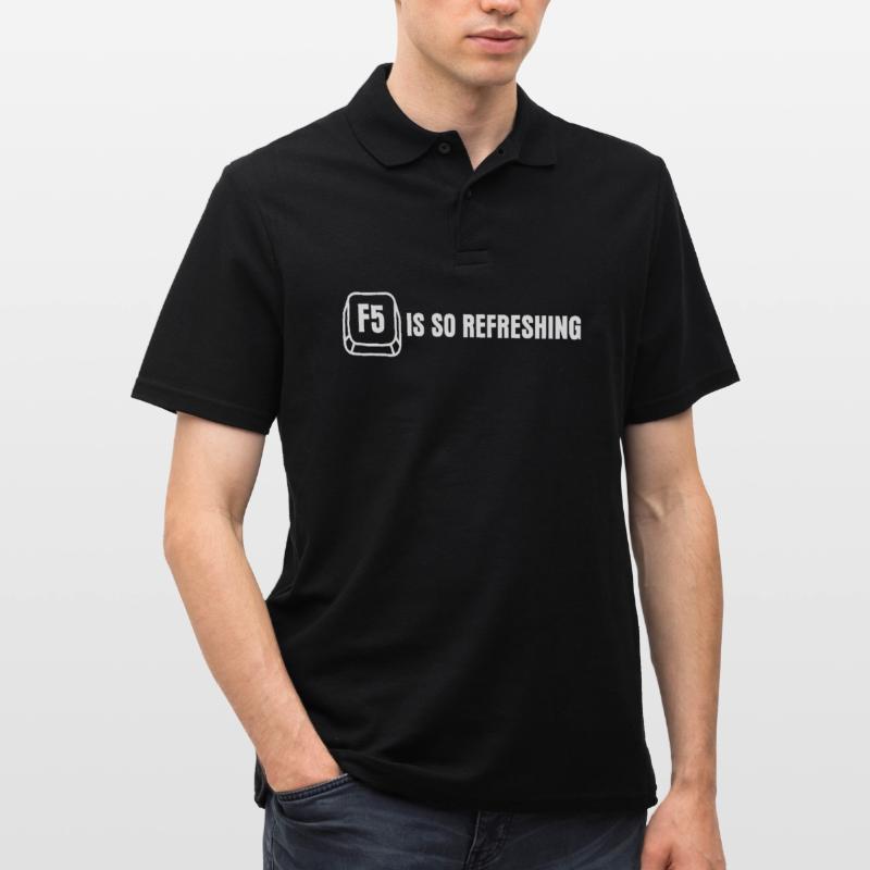 Programmierer Informatiker Admin Männer Poloshirt