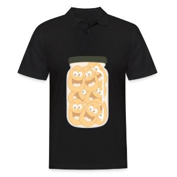 Pomme de terre en bocal Pommes de terre - Polo Homme - noir - Devant - Kai (181cm)
