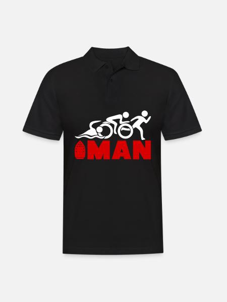 Triathlon Joke Triathletes Triathlete - Men's Polo Shirt - black