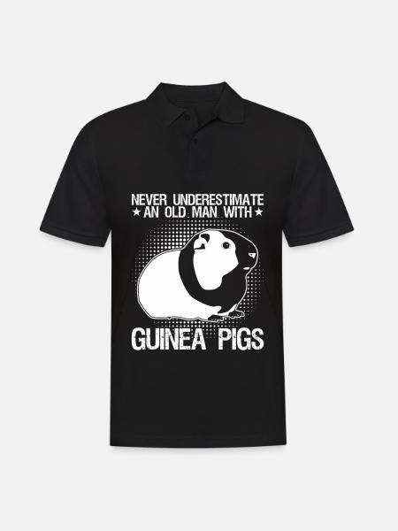 Cochon d’Inde Cochons d’Inde - Polo Homme - noir
