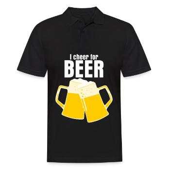 Fête de la bière Buveurs de bière Alcooliser Brasseurs de bière - Polo Homme - noir - Devant - Kai (181cm)