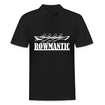 Ruderverein Ruderboot Rudern - Männer Poloshirt - Schwarz - Vorne - Kai (181cm)
