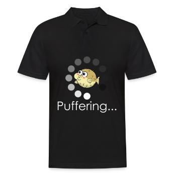 Tampon de poisson-globe - Polo Homme - noir - Devant - Kai (181cm)