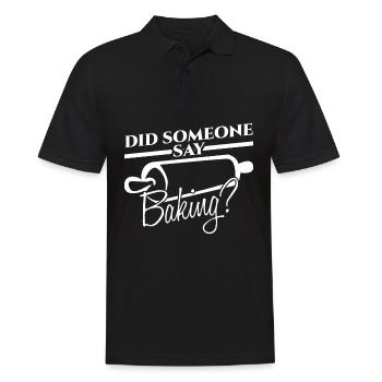 Boulangerie, boulangerie, boulanger, confiseur - Polo Homme - noir - Devant - Kai (181cm)