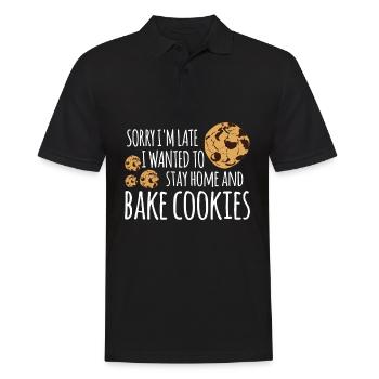 Boulangerie, boulangerie, boulanger, boulanger - Polo Homme - noir - Devant - Kai (181cm)