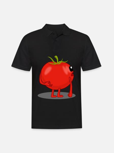 Pomodori Dai un'occhiata a Pomodoro - Polo da uomo - nero