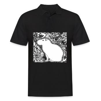Capybara Cute Capybaras - Männer Poloshirt - Schwarz - Vorne - Kai (181cm)