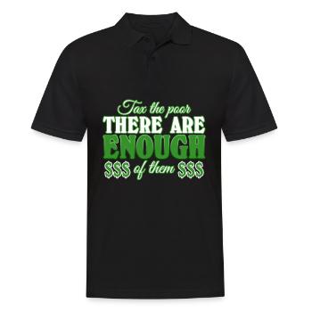 Capitalism Joke Market Money Stocks - Männer Poloshirt - Schwarz - Vorne - Kai (181cm)