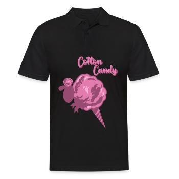 Funny Sheep Shepherd - Men's Polo Shirt - black - Front - Kai (181cm)