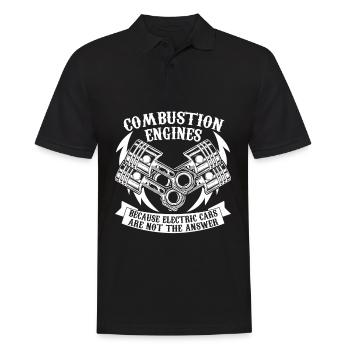 Car Workshop Mechanic Mechanics - Men's Polo Shirt - black - Front - Kai (181cm)