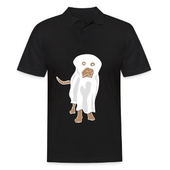 Labrador Retriever Chien fantôme - Polo Homme - noir - Devant - Kai (181cm)