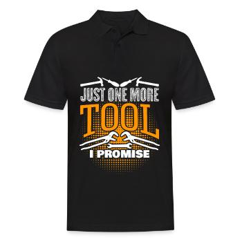 Tools Craftsman Tool DIY - Männer Poloshirt - Schwarz - Vorne - Kai (181cm)