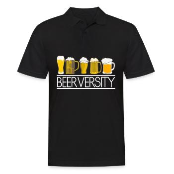 Beer Brewing Craft Beer - Men's Polo Shirt - black - Front - Kai (181cm)
