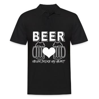 Craft Beer Beer Brewing - Men's Polo Shirt - black - Front - Kai (181cm)