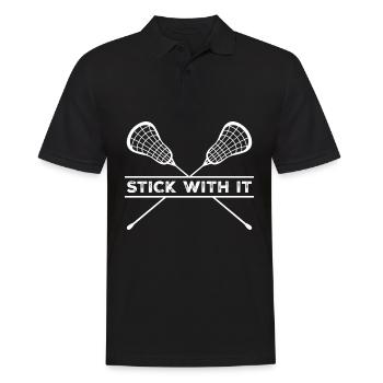 Lacrosse Tenez-vous-en à cela - Polo Homme - noir - Devant - Kai (181cm)